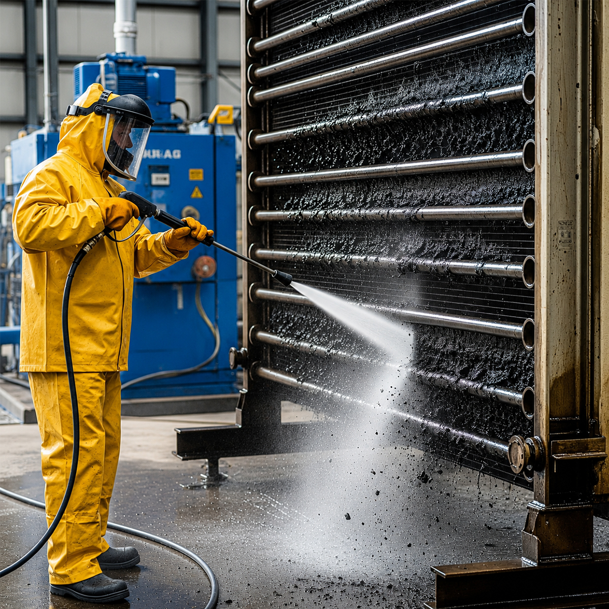 Industrial cleaning and facility maintenance