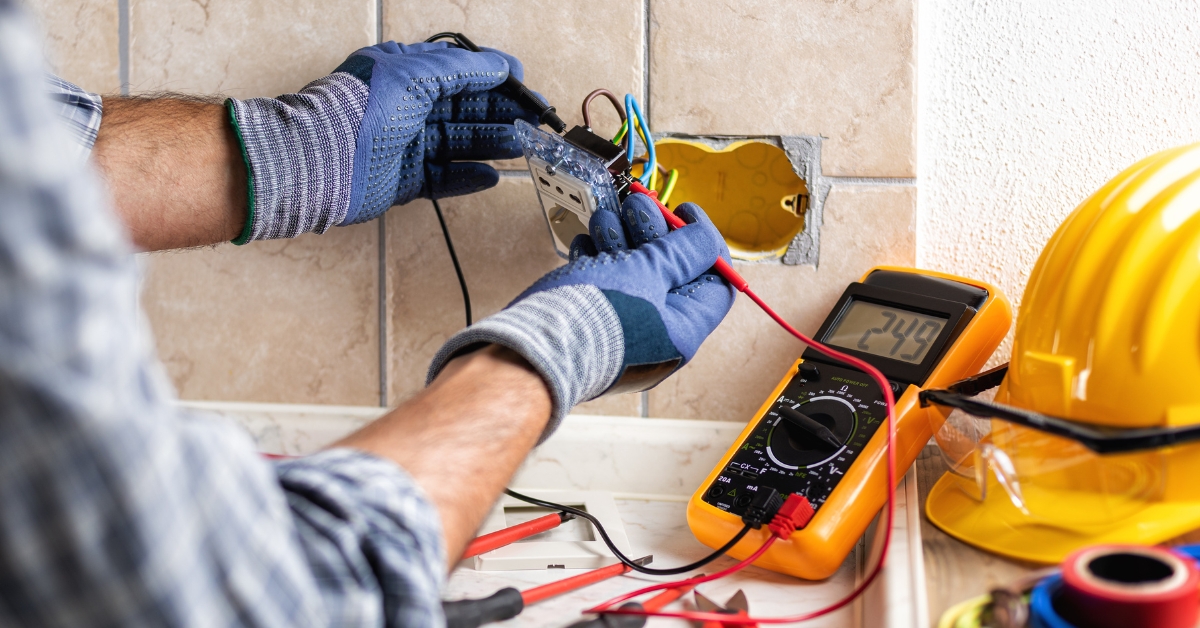 Industrial electrical cable installation