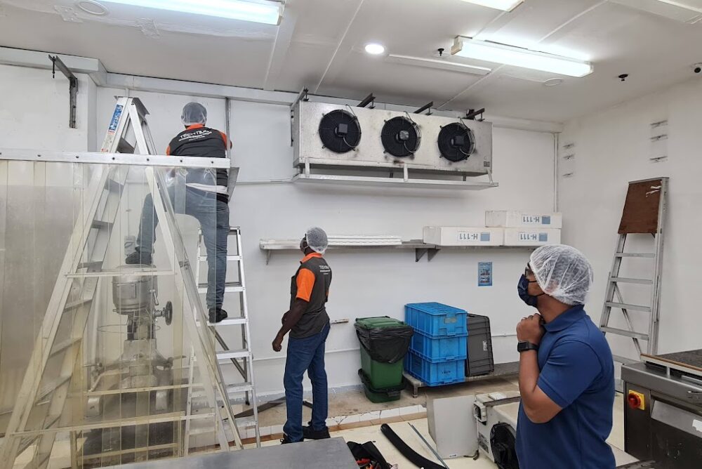 Package unit maintenance