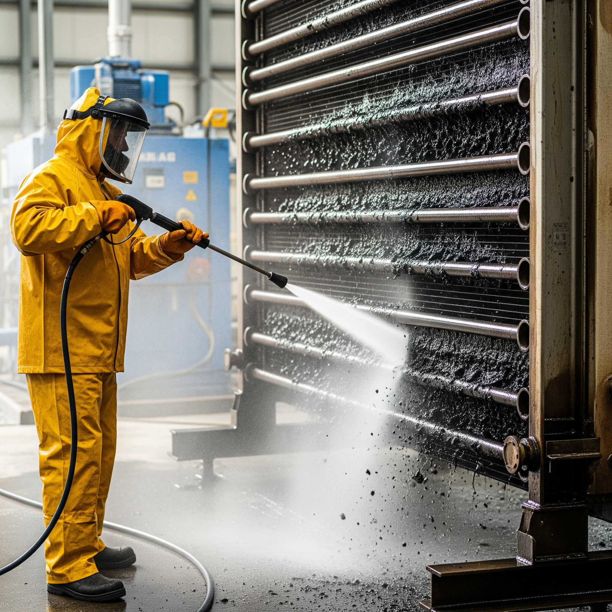Industrial tank and vessel cleaning
